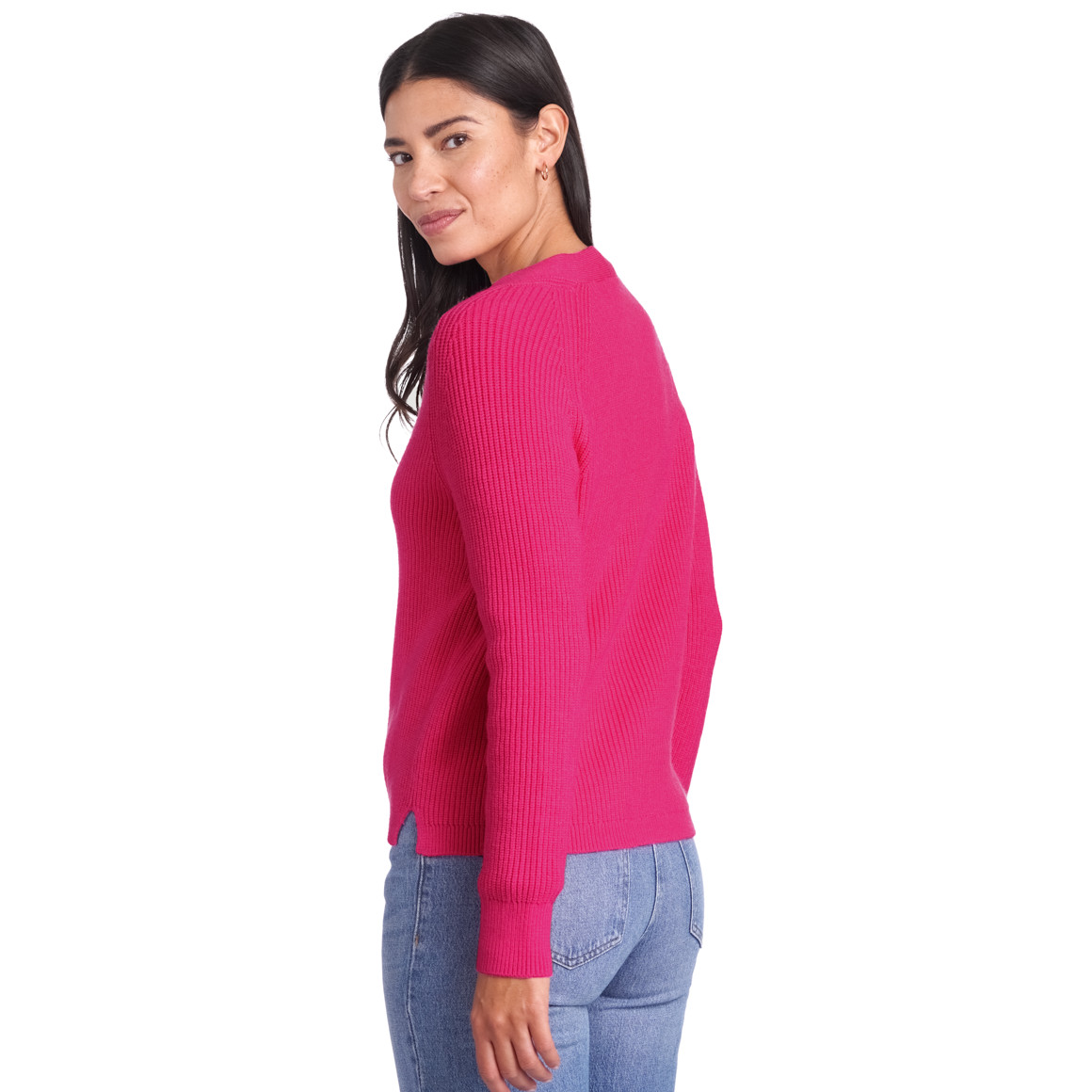 Damen Strickjacke mit V-Ausschnitt