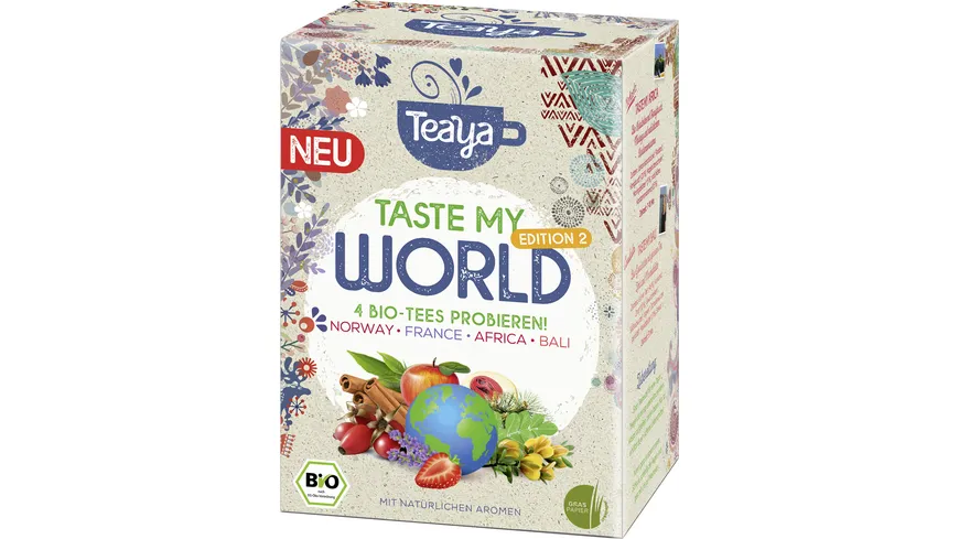 Teaya Bio-Tee Taste my World Probierpack Edition 2 31.6 g