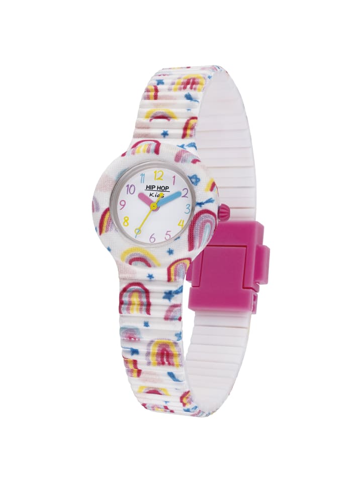 Hip Hop Analoguhr kids fun weiss günstig kaufen 28