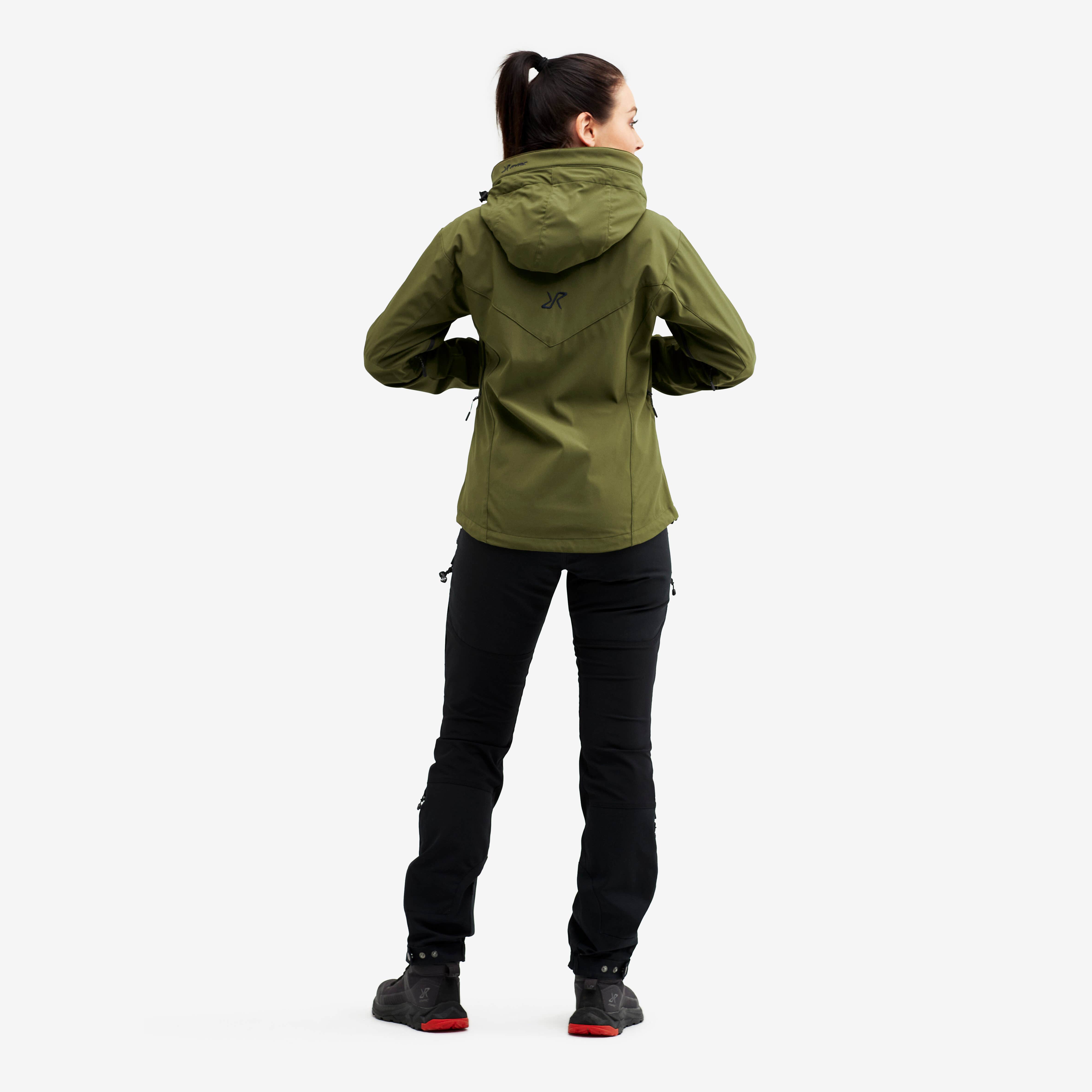 Trail Jacket Femme Dark Olive