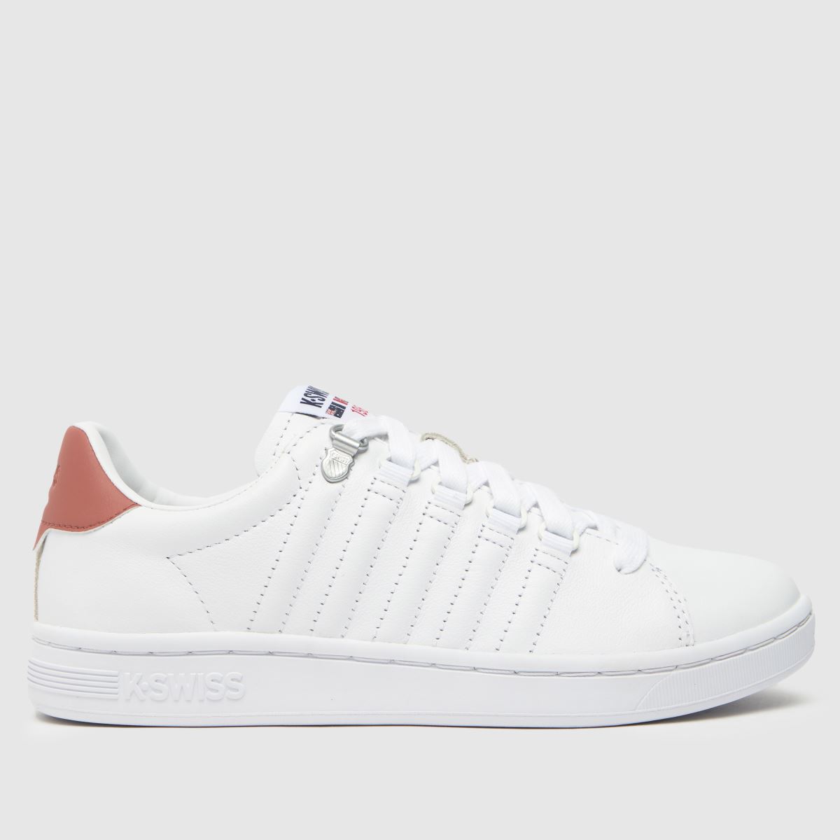 K-SWISS lozan ii sportcipő fehér és rózsaszín színben