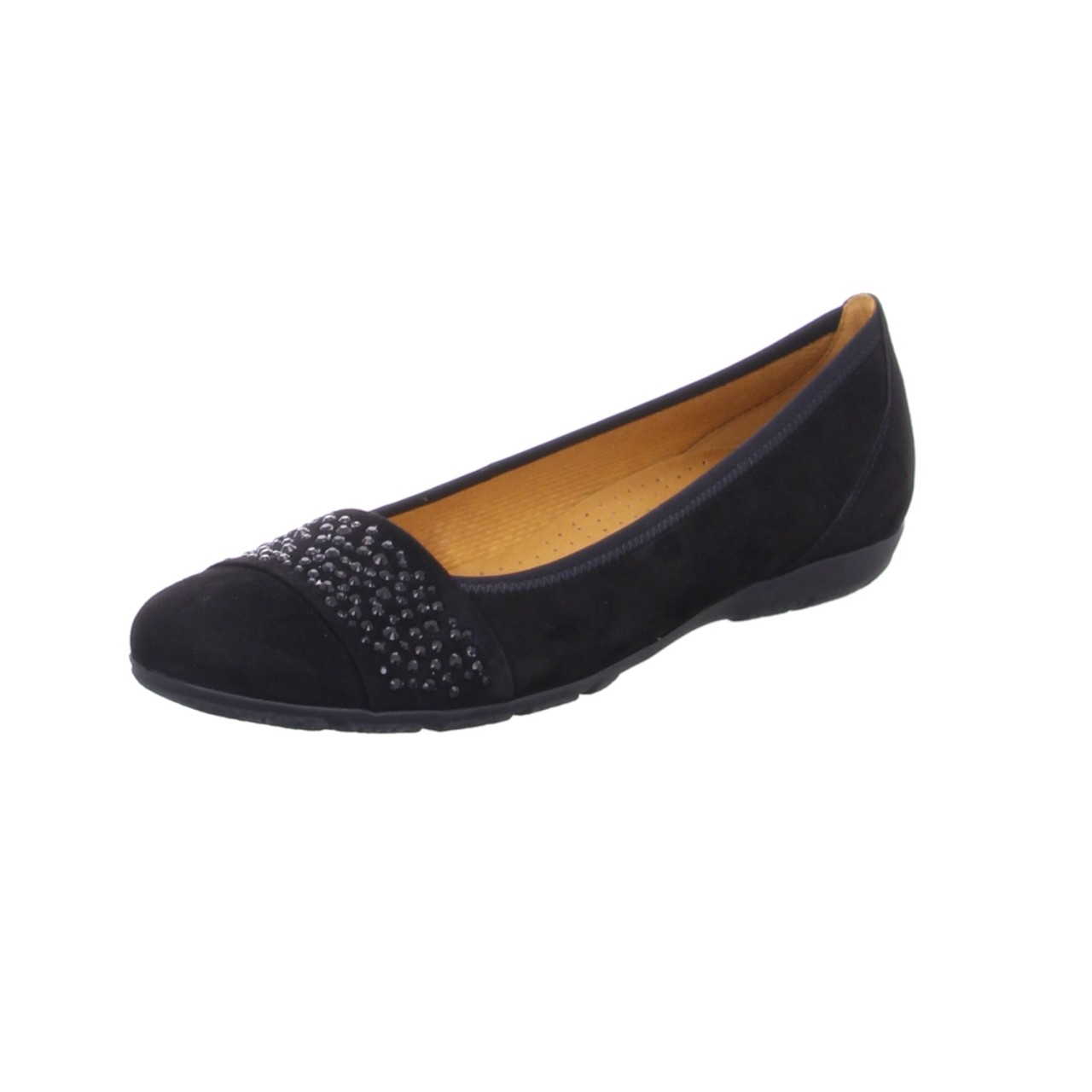 GABOR Ballerinas schwarz Gabor Fashion Sportlicher Ballerina 24.1