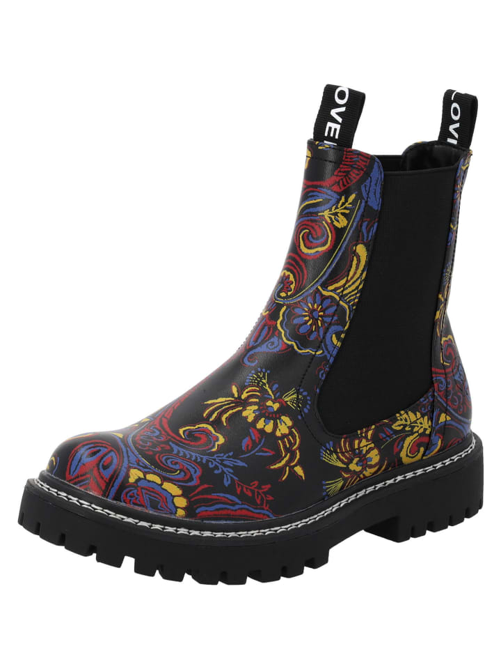 palado Chelsea Boots in black/red günstig kaufen