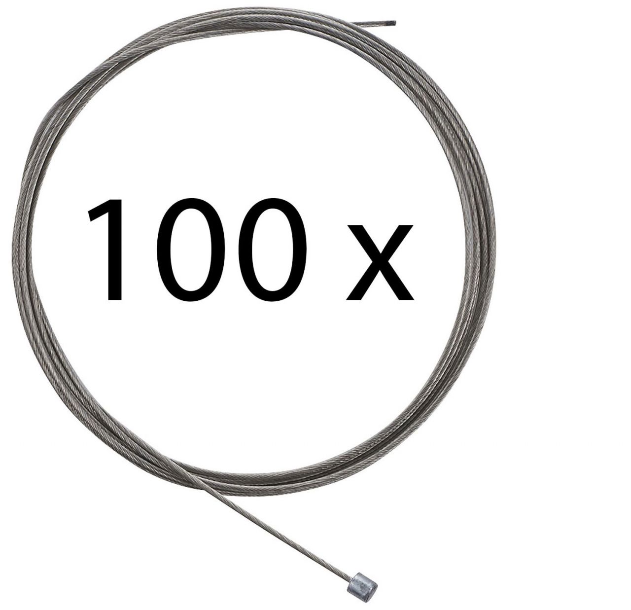 Shimano Stahl Schaltzug 1,2mm x 2100mm (100er Box) kaufen | Bike-Discount