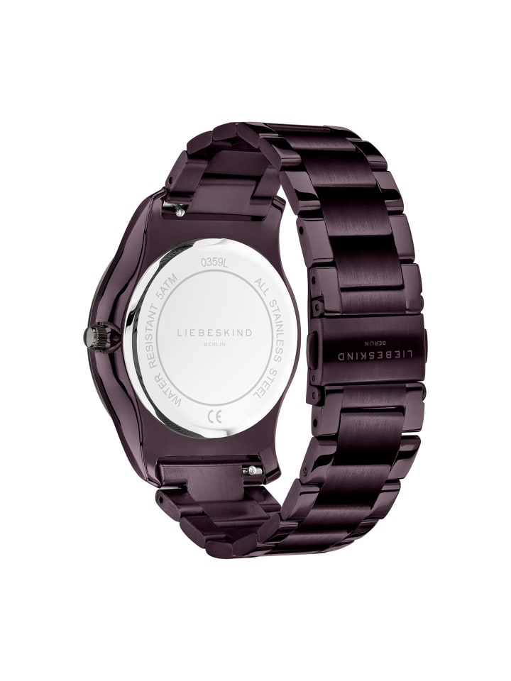 LIEBESKIND BERLIN Armbanduhr in lila günstig kaufen onesize