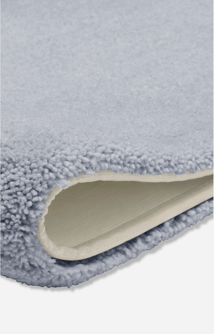 Badteppich JOOP! BASIC in Silber, 70 x 120 cm