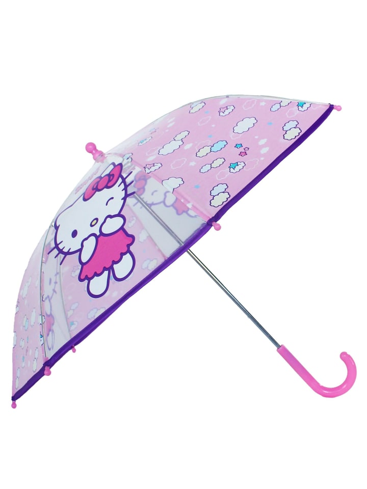 COFI 1453 Kinder Rainy Days, Kätzchen Regenschirm in Pink günstig kaufen 1