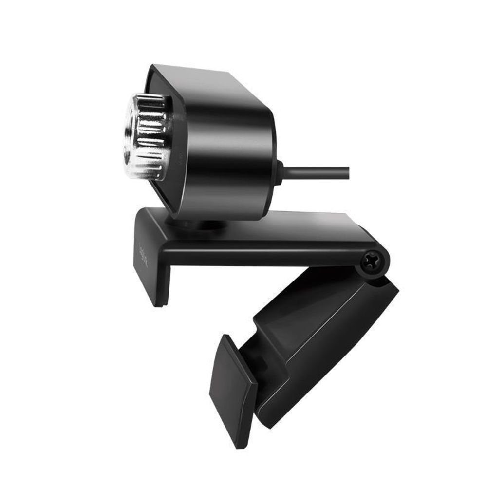 LogiLink UA0368 Webcam (HD, USB, Clip-on einfache Befestigung, Plug and Play ohne Software, Skype, GooleMeet, FaceTime)