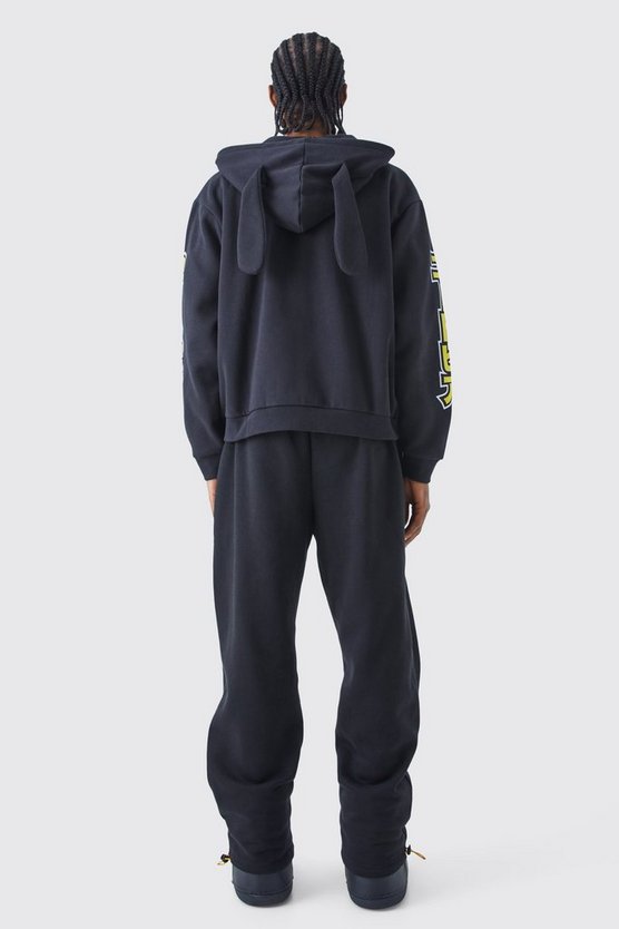 Oversize Jogginghose mit Homme Detail