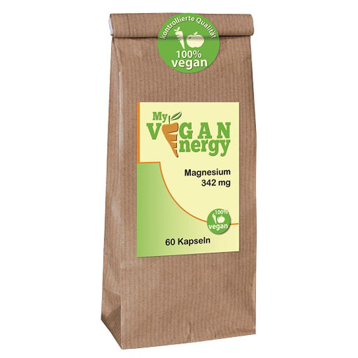 MY VEGAN Energy Magnesium 342 mg Kapseln  60 St  Kapseln
