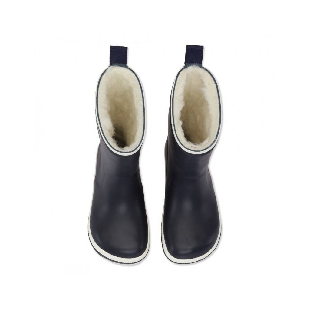 Bundgaard Classic Navy dunkelblaue gefütterten Gummistiefel