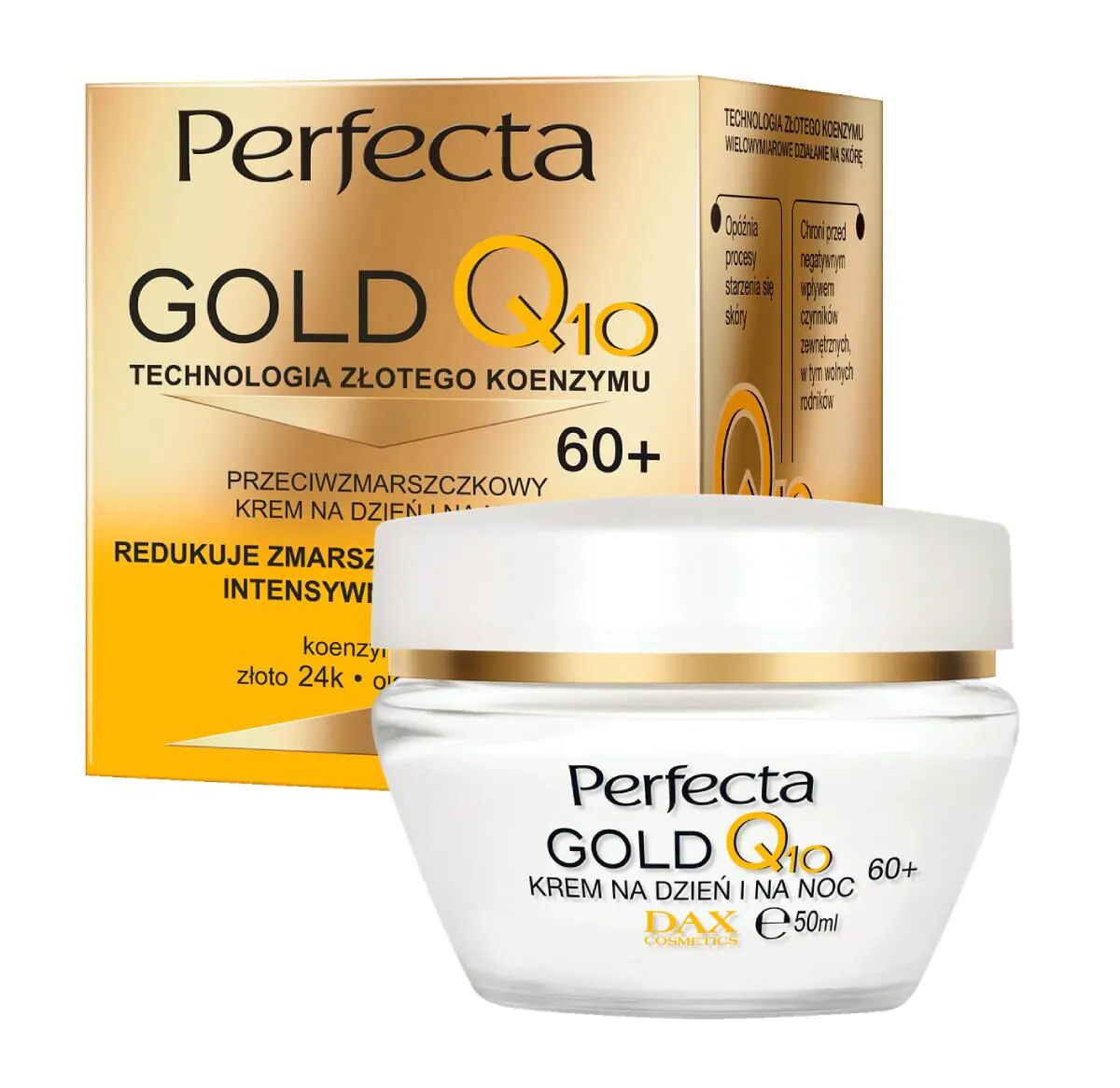 „Perfecta Gold Q10“ veido kremas nuo 50 metų