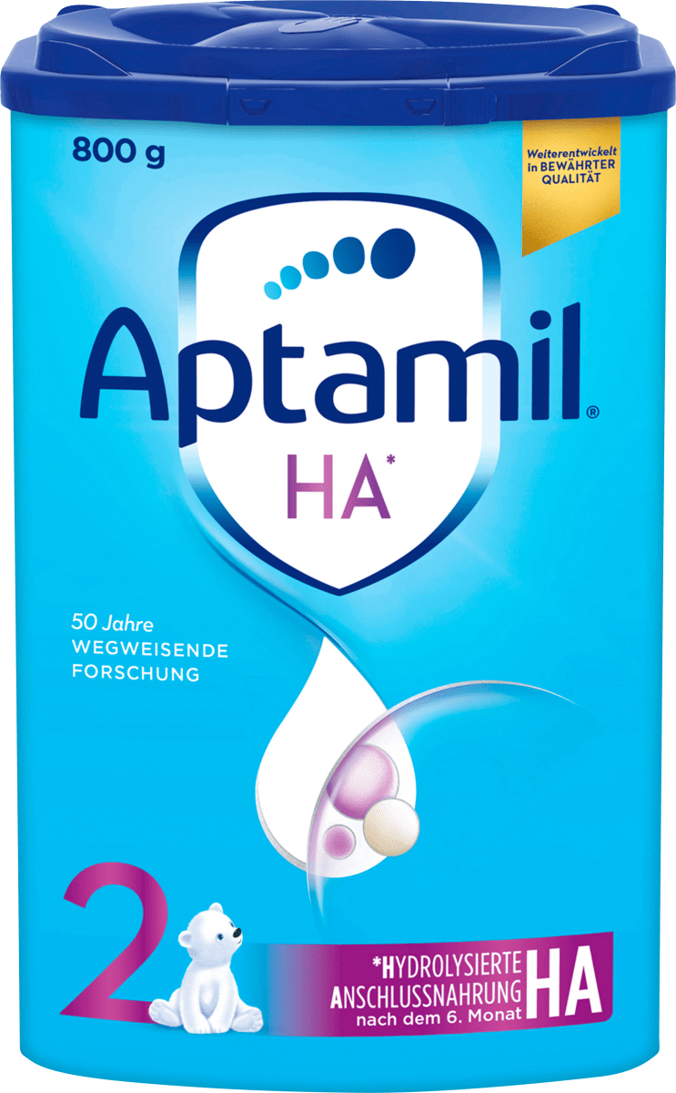 Folgemilch 2 HA  nach dem 6. Monat, 800 g