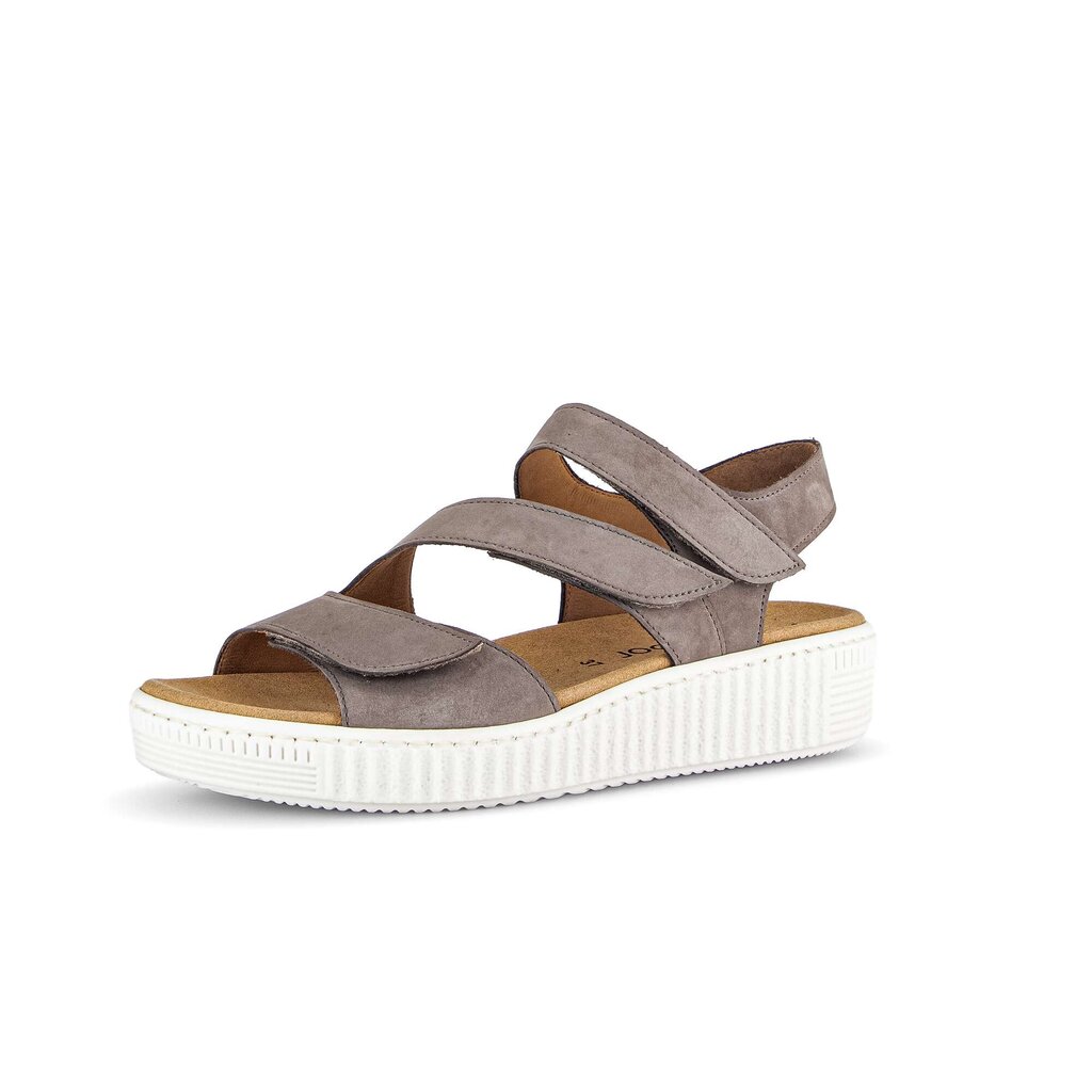 Gabor fashion Plateau Sandale grau