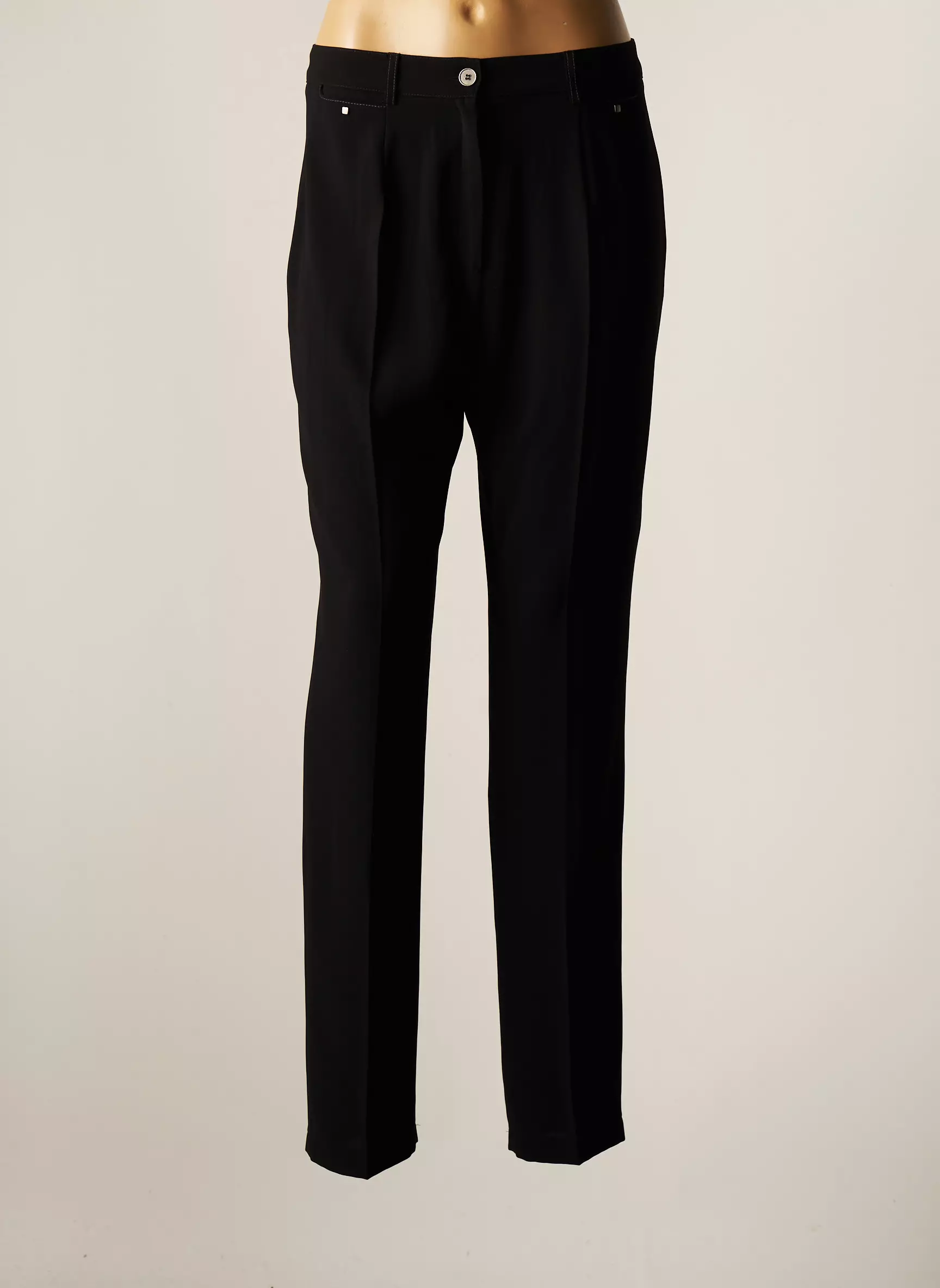 Christine Laure Pantalons Droits Femme couleur noir