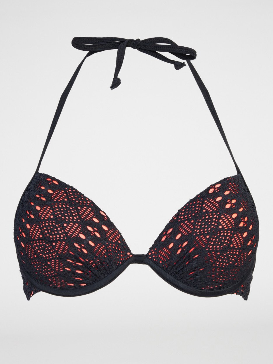 Haut de maillot de bain noir femme | La Halle