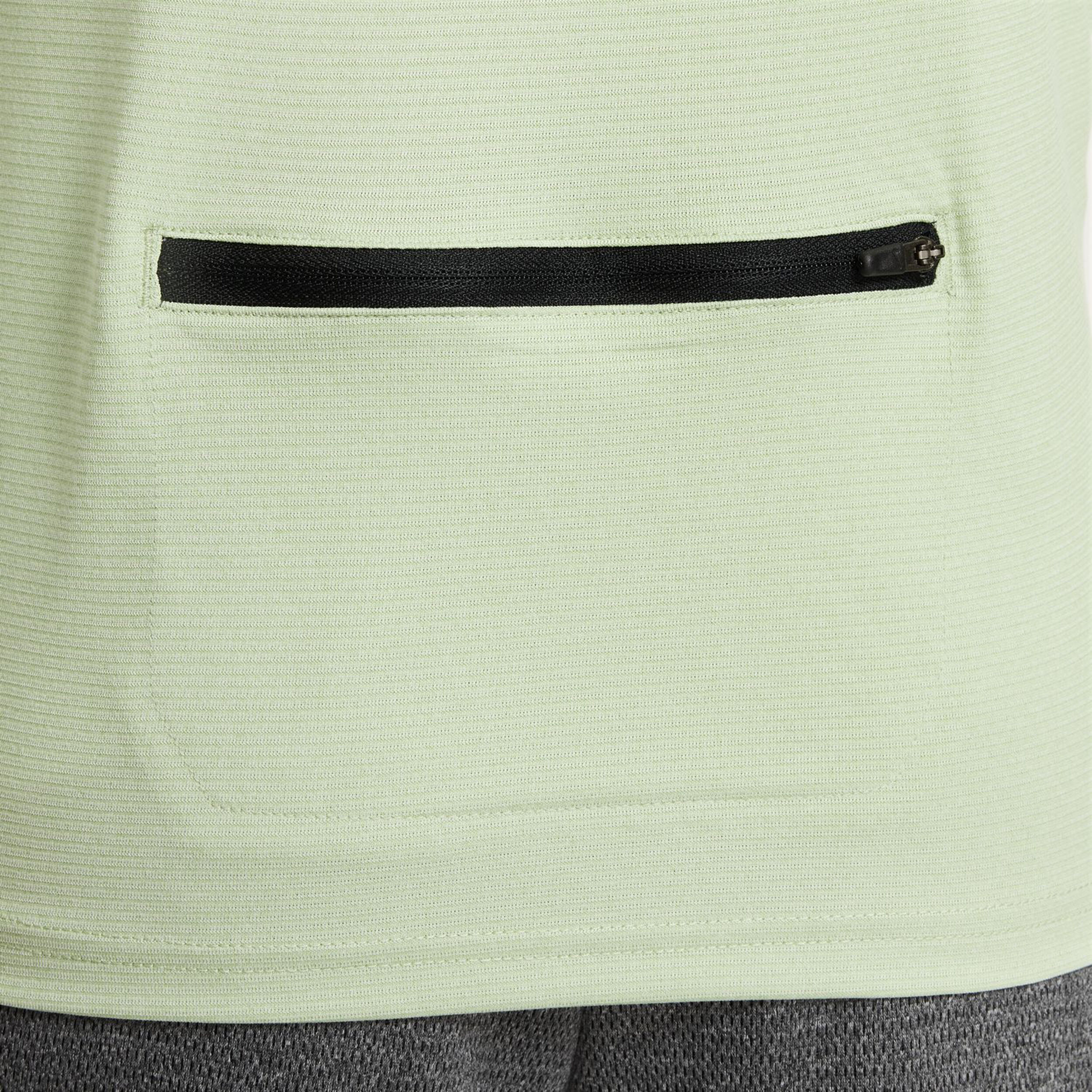 Dri-Fit Poly+ 1/4 Zip Longsleeve Jungen - Hellgrün