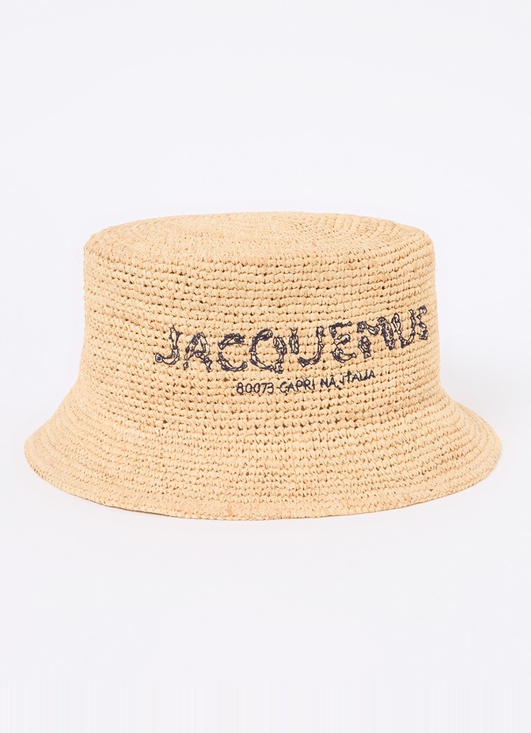 Jacquemus Le Bob Pesco καπέλο raffia