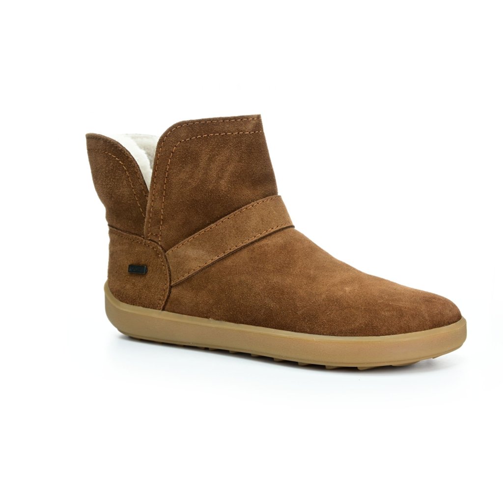 Be Lenka Polaris Brown braune Winterbarfußstiefeletten