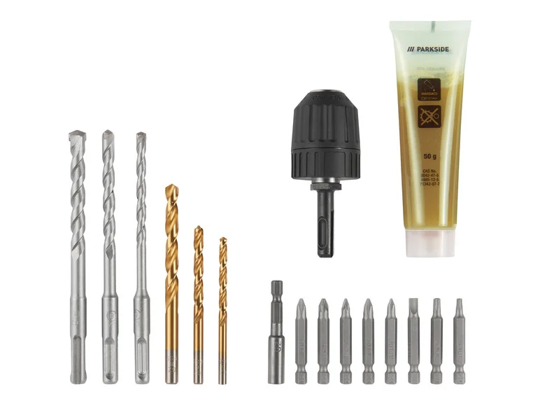 Furadeira de impacto PARKSIDE® sem PABH 20-Li D4, 20 V