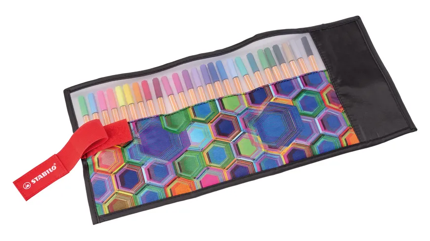 STABILO Fineliner - STABILO point 88 - 25er Rollerset ARTY Edition - mit 25 verschiedenen Farben