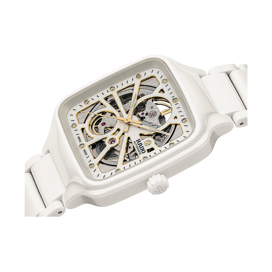 Rado Damenuhr True Square Open Heart