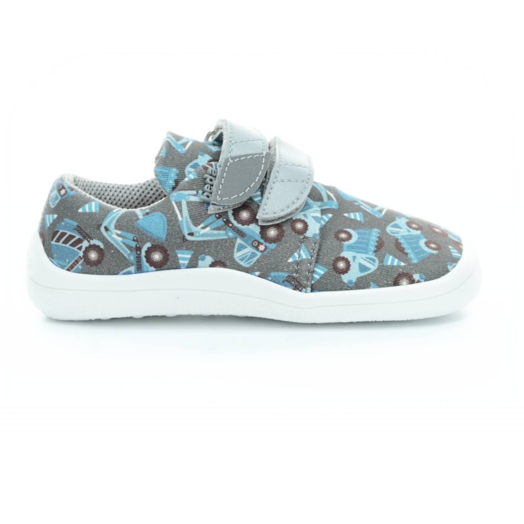 Beda Trucks Canvas Barfußsneakers mit Hinterkappe (BF 0001/TEX/W/OP)