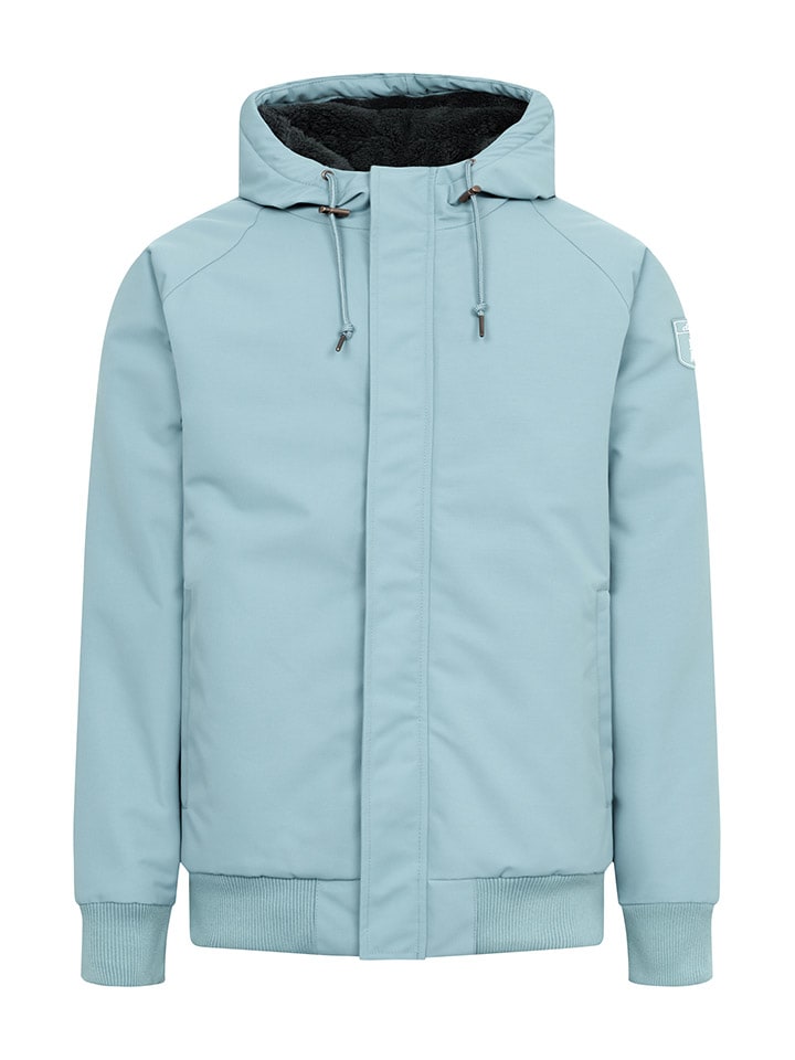 Derbe Regenjacke in Hellblau günstig kaufen