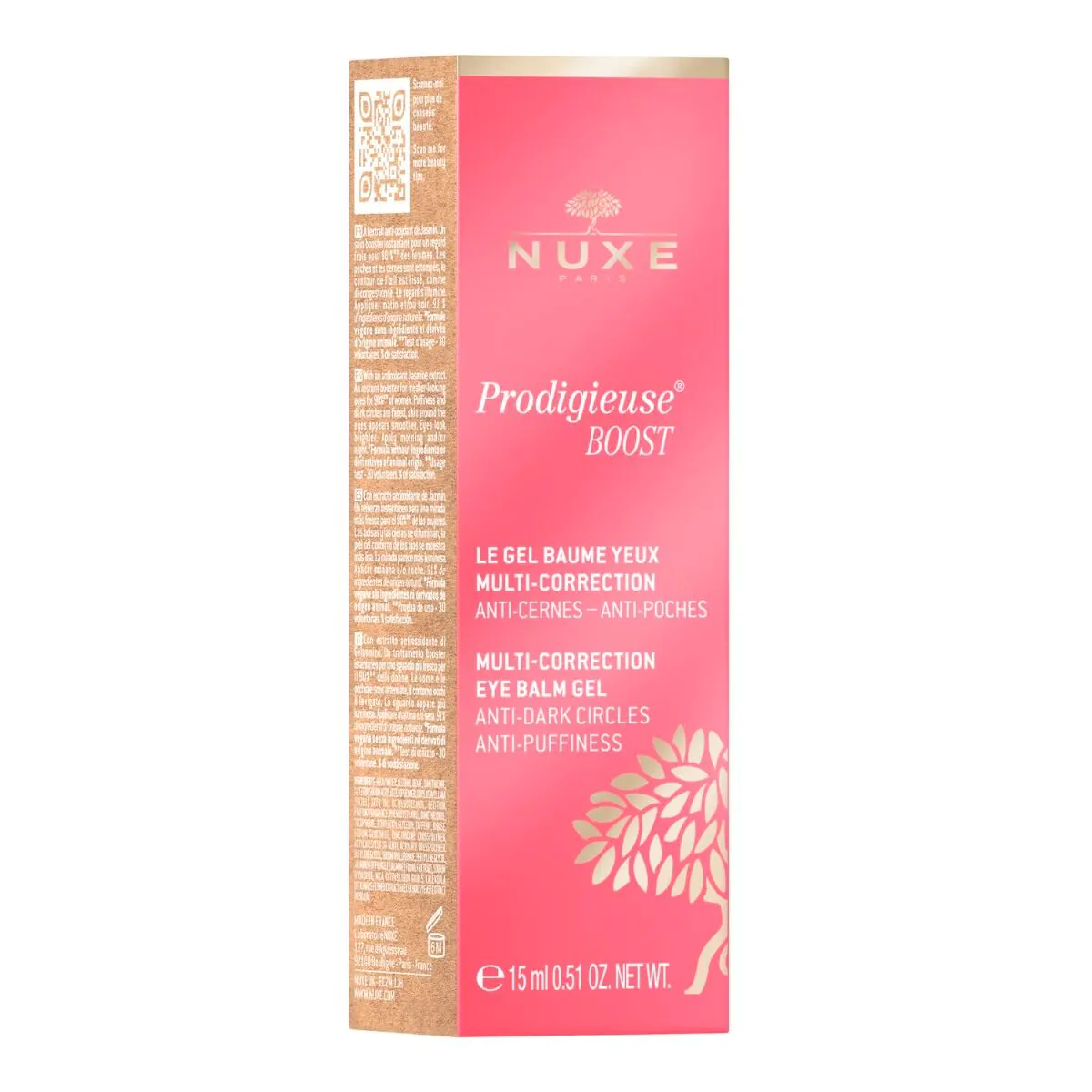 Nuxe Creme Prodigieuse Boost akių gelio balzamas