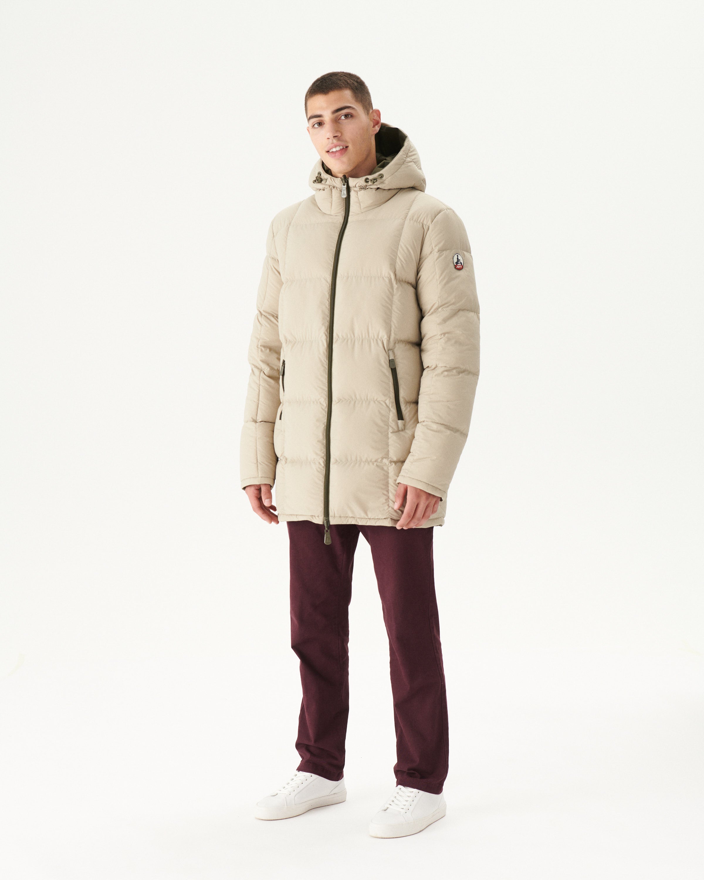 Doudoune réversible à capuche Grand Froid Army/Beige Toronto