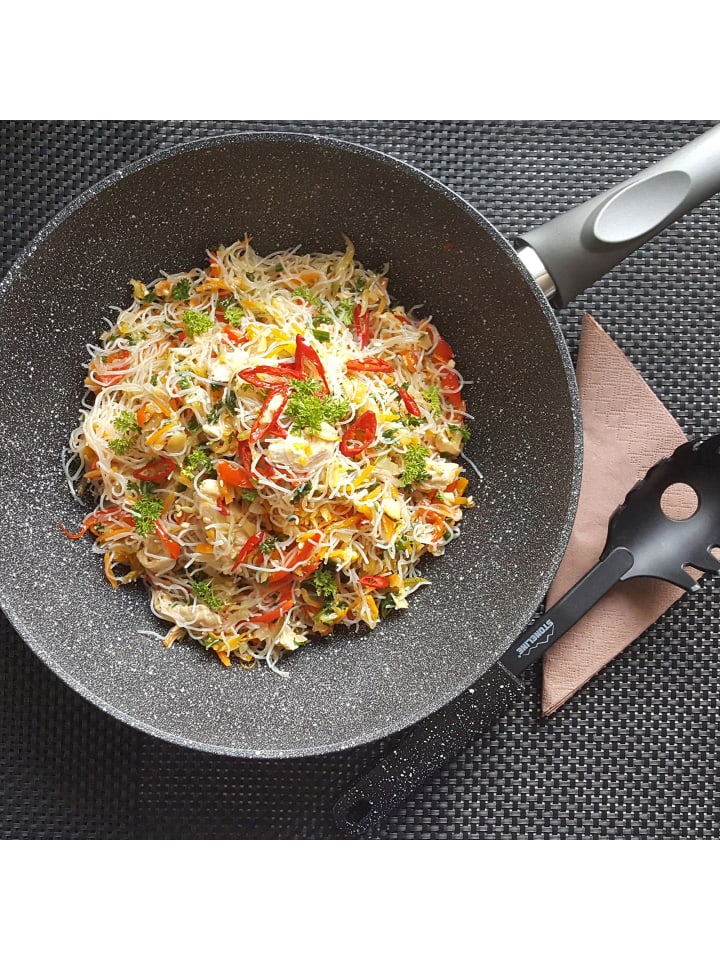 Stoneline Wok 30 cm in Anthrazit günstig kaufen Ø 30 cm
