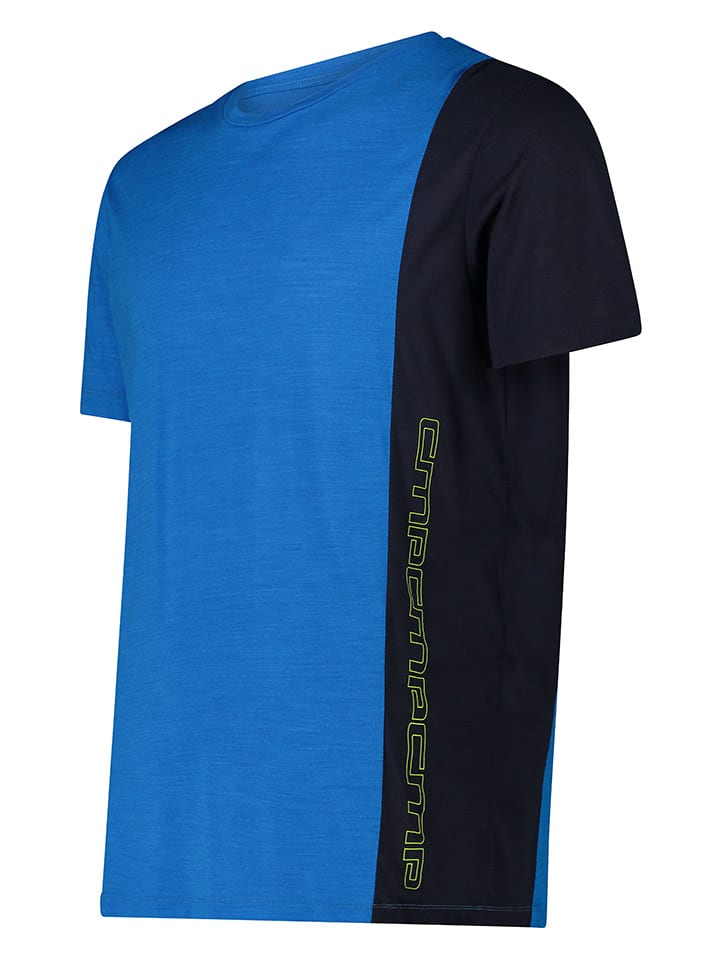 CMP Funktionsshirt in Schwarz/Blau günstig kaufen