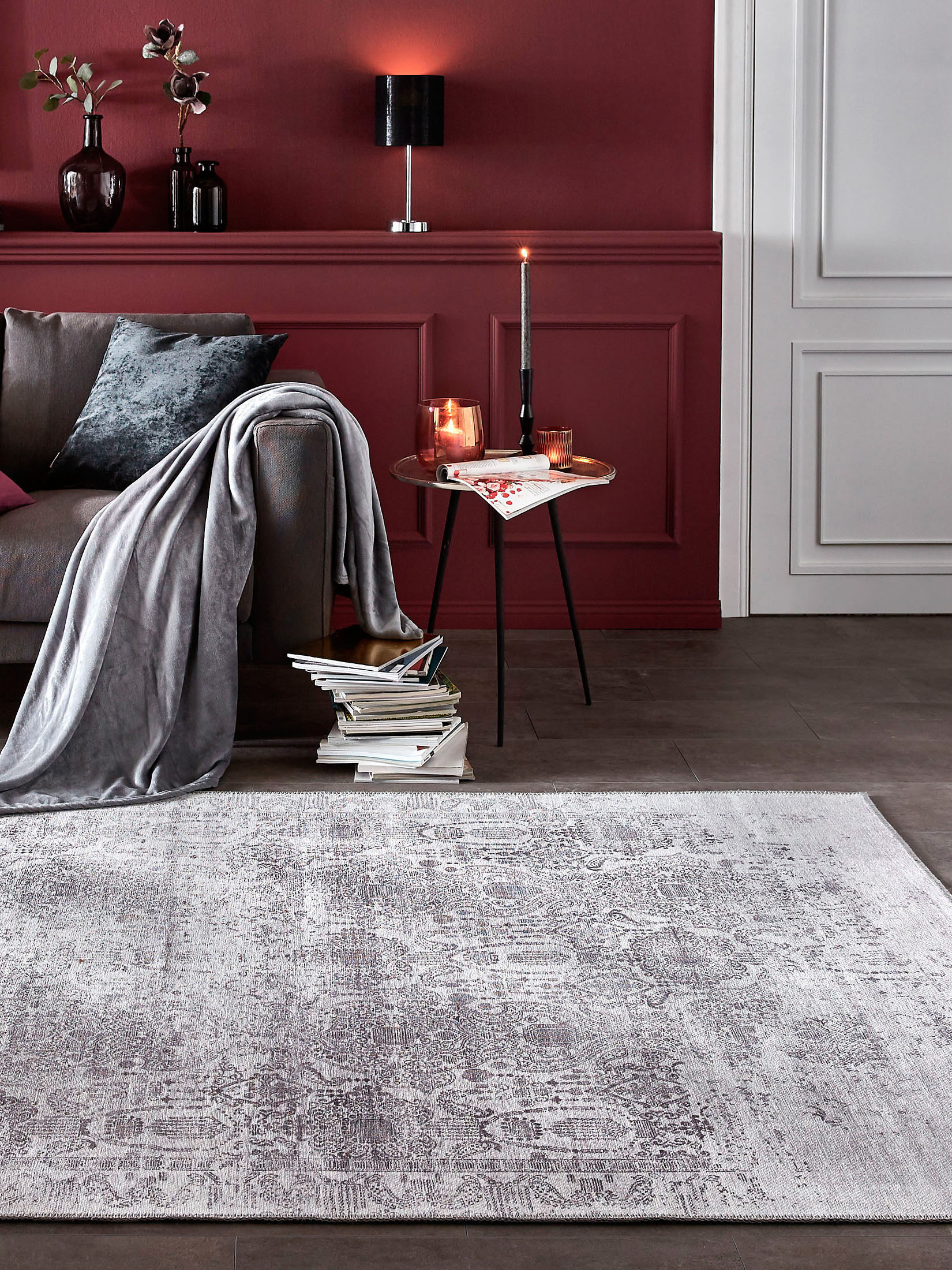 Escape Vintage-Teppich, Marmor