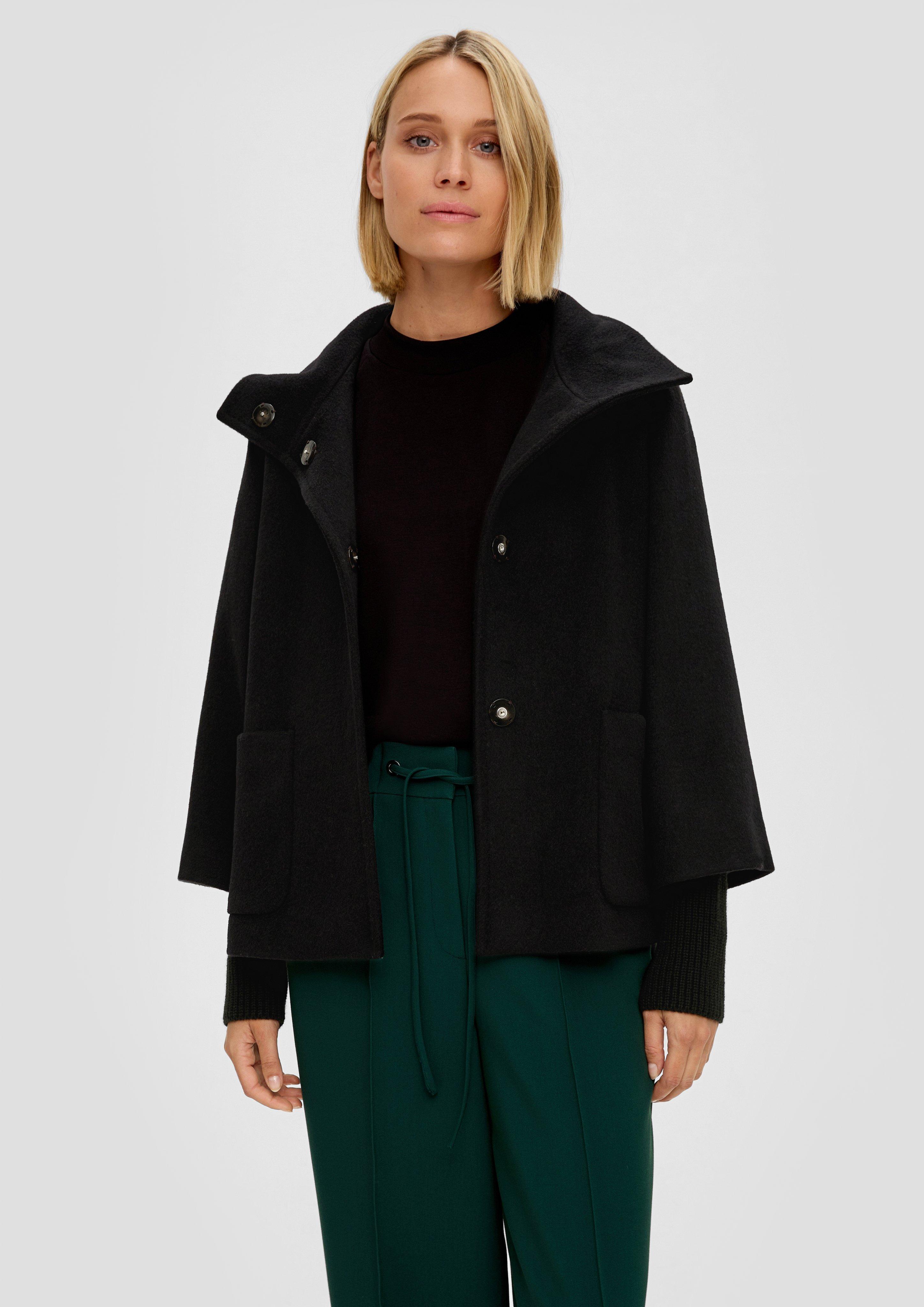 Jacke aus Wollmix  2136090-9999