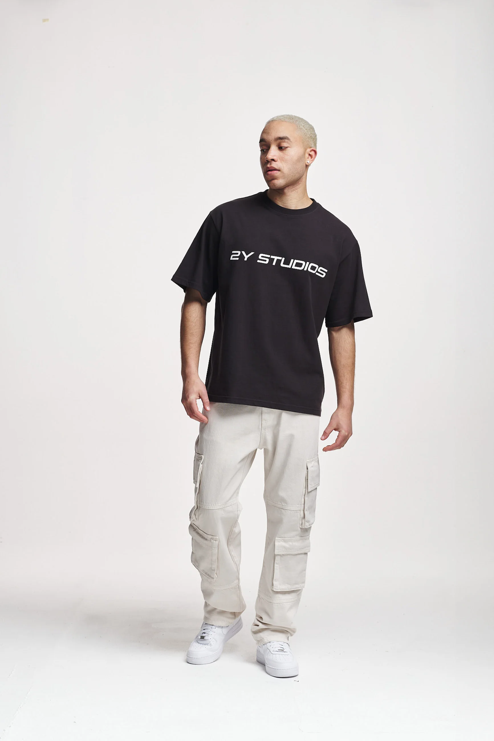 2Y Studios NEO ANKLE ZIP PANTS - Vaqueros holgados