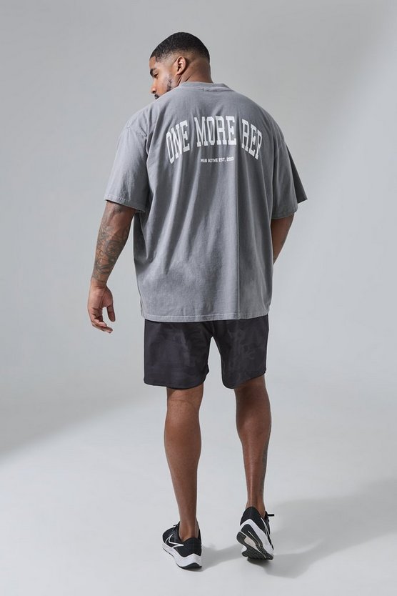 Plus Oversize Man Active T-Shirt