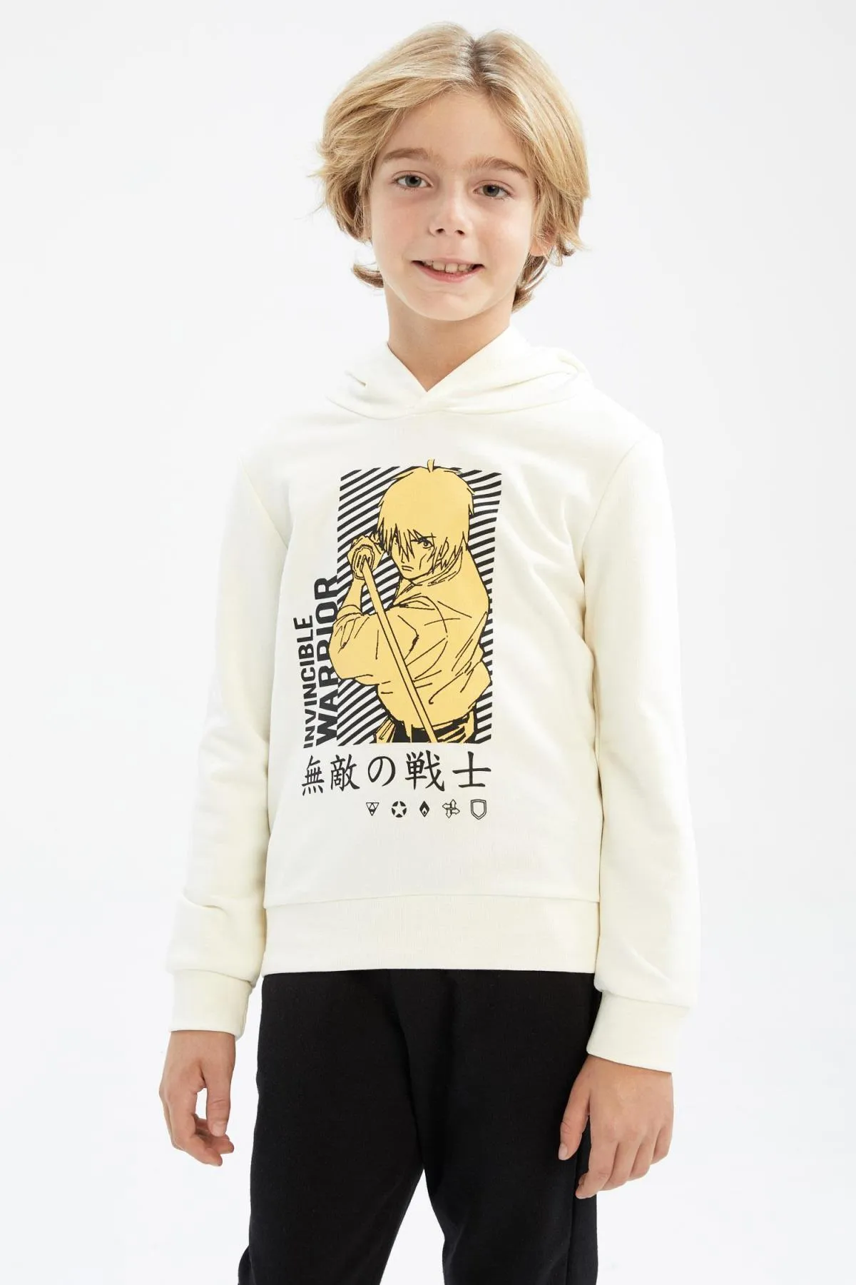 DeFacto  Bedrucktes Kapuzensweatshirt für Jungen Z4592a623sp