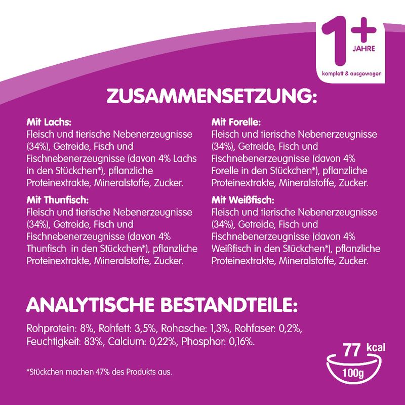 Whiskas La Carte 12 x 390 / 400 g zu TOP-Preisen