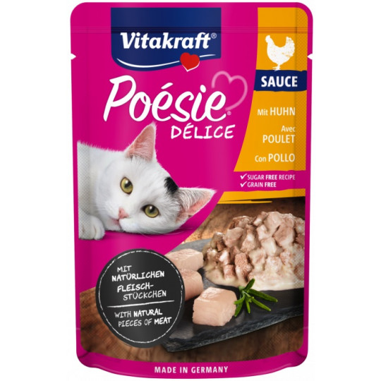 Vitakraft Poésie Délice mit Huhn 85G