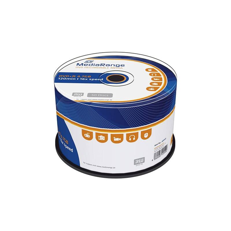 MediaRange DVD R MR445 4.7 GB 50 Stück