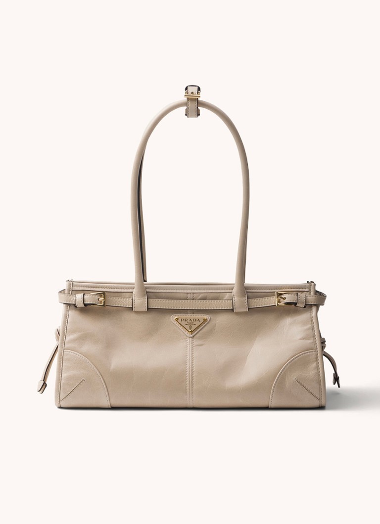 Prada  Medium schoudertas van leer