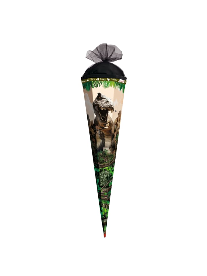 ROTH Schultüte groß Tyrannosaurus 85 cm, Sound in Grün günstig kaufen onesize