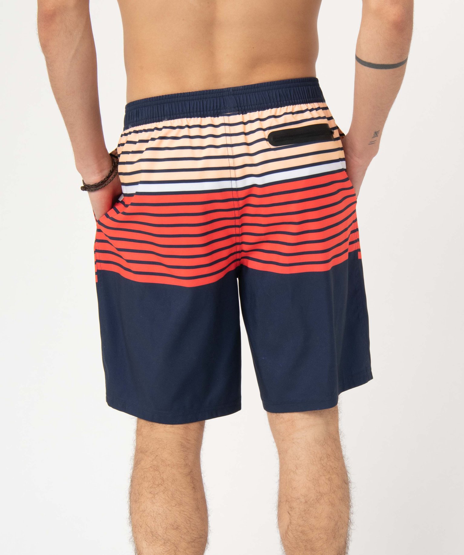 Short de bain homme à rayures raye | GEMO