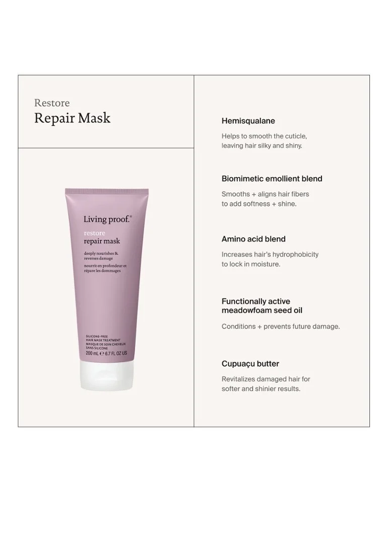 Living Proof Restore Repair Mask - hair mask