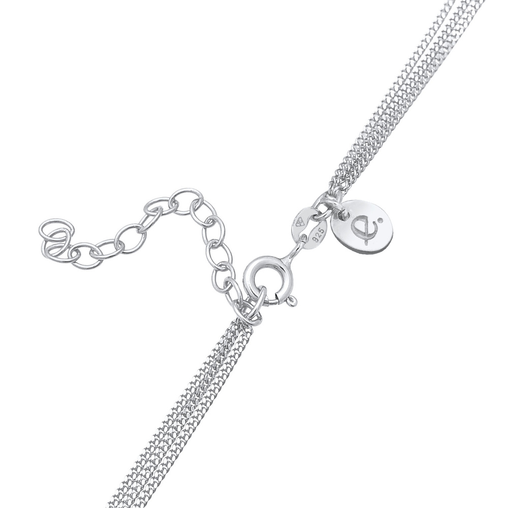 Elli PREMIUM Elli PREMIUM Collier Tour de cou pour dames avec tourmaline Lunestone et Labrador collier