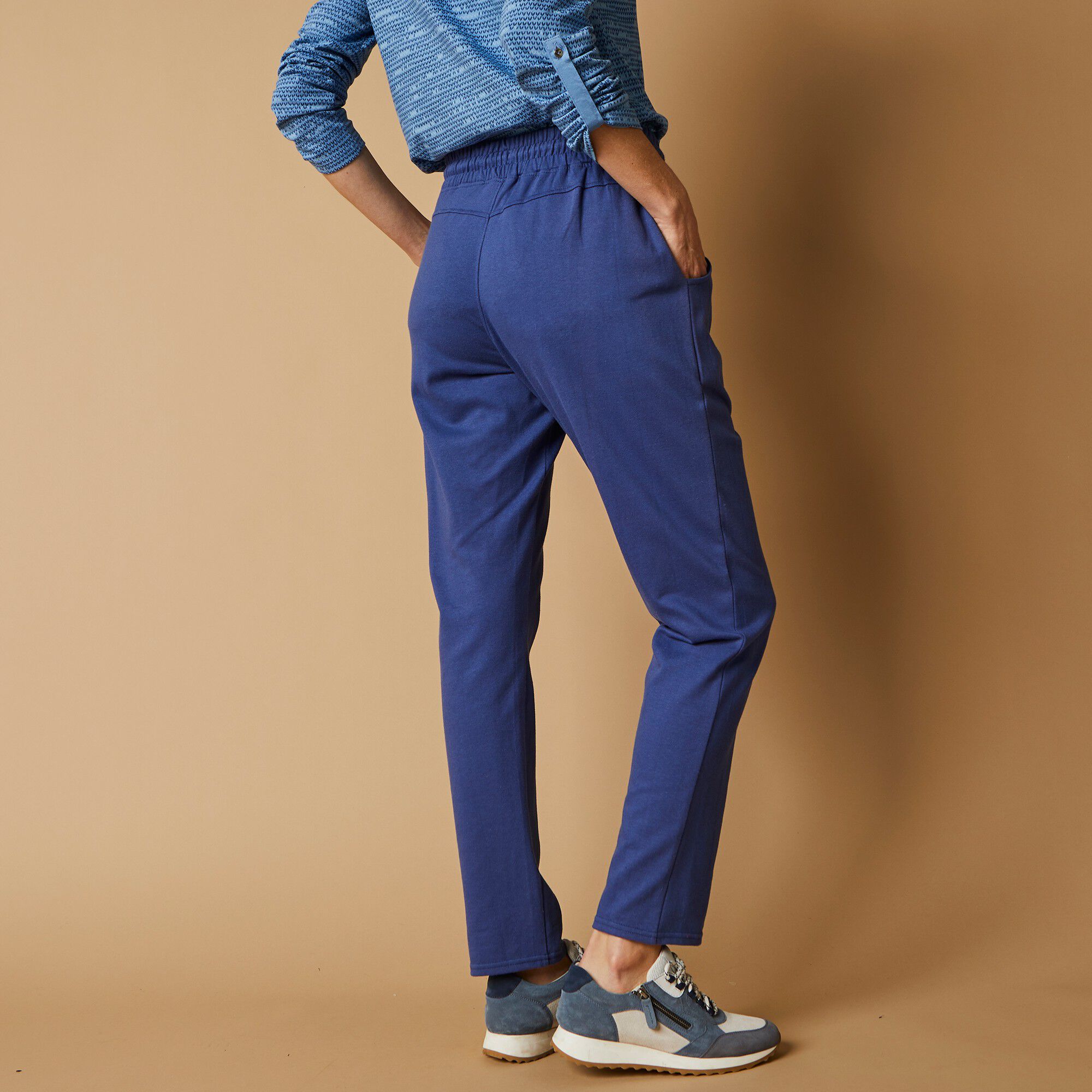 Pantalon jogpant ceinture élastiquée molleton
