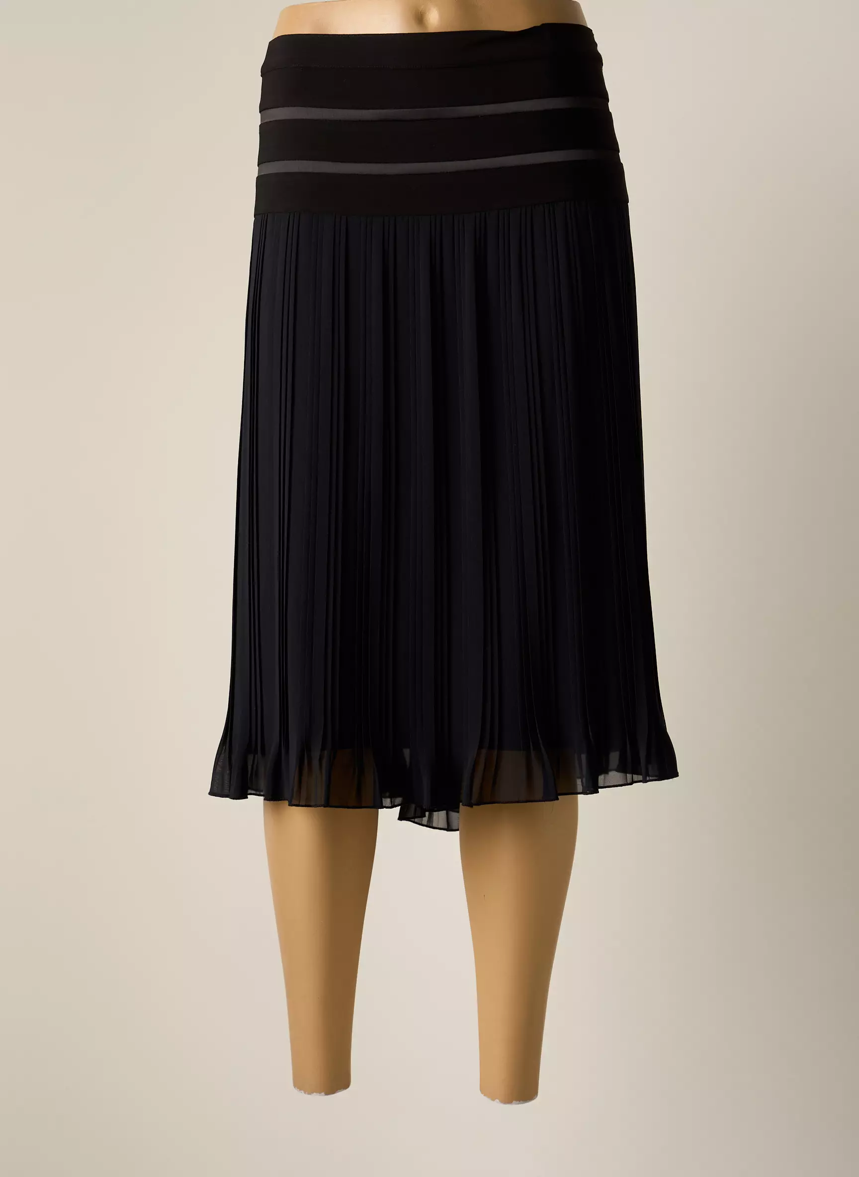 Jumfil Jupes Mi Longues Femme couleur noir