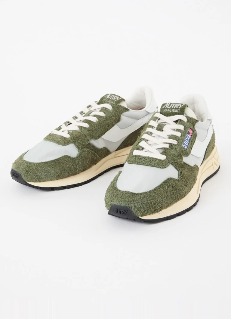Autry Reelwind sneaker with suede details