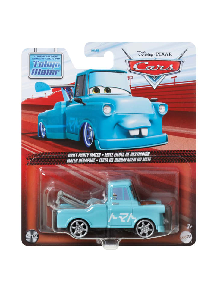 Disney Cars Drift Party Mater HKY47 | Disney Cars Cast 1:55 Auto Mattel Fahrzeuge günstig kaufen onesize