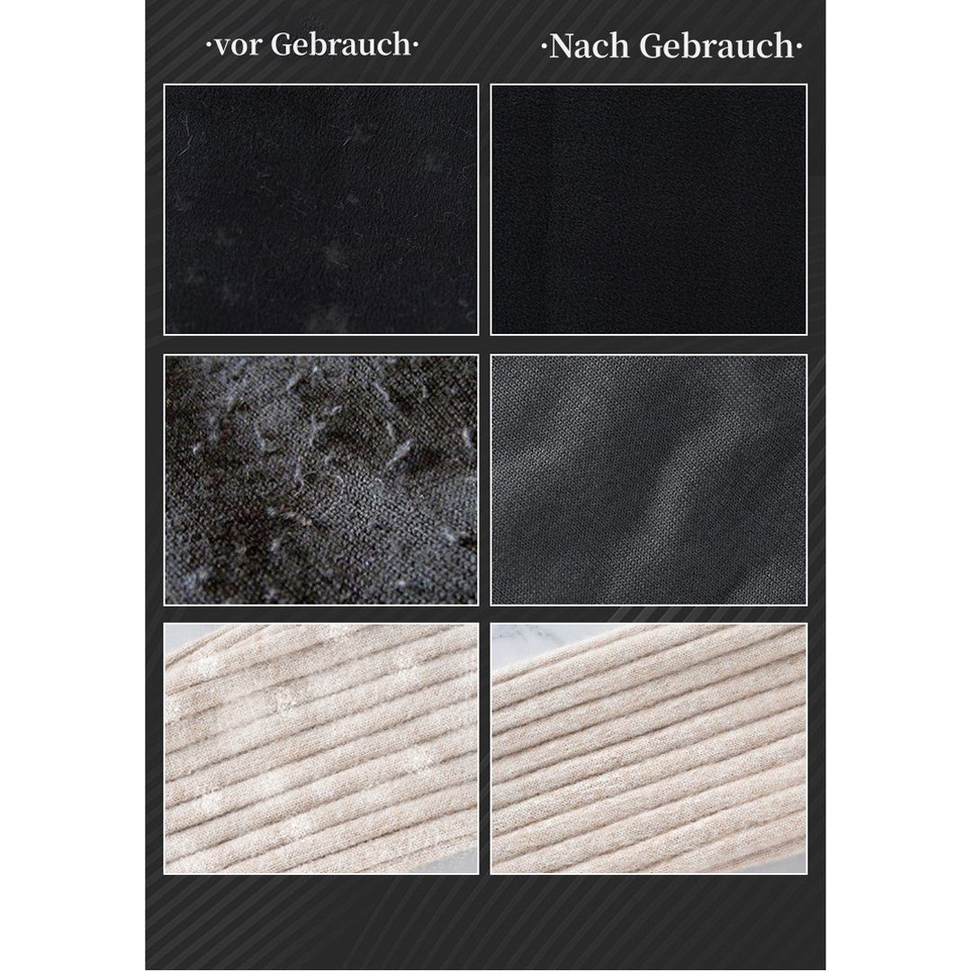 YANN Fusselrasierer Minientfussler für Pullover, Reiseausführung, einfache Handhabung, Fusselentferner, wiederverwendbar, doppelschichtig, abnehmbar